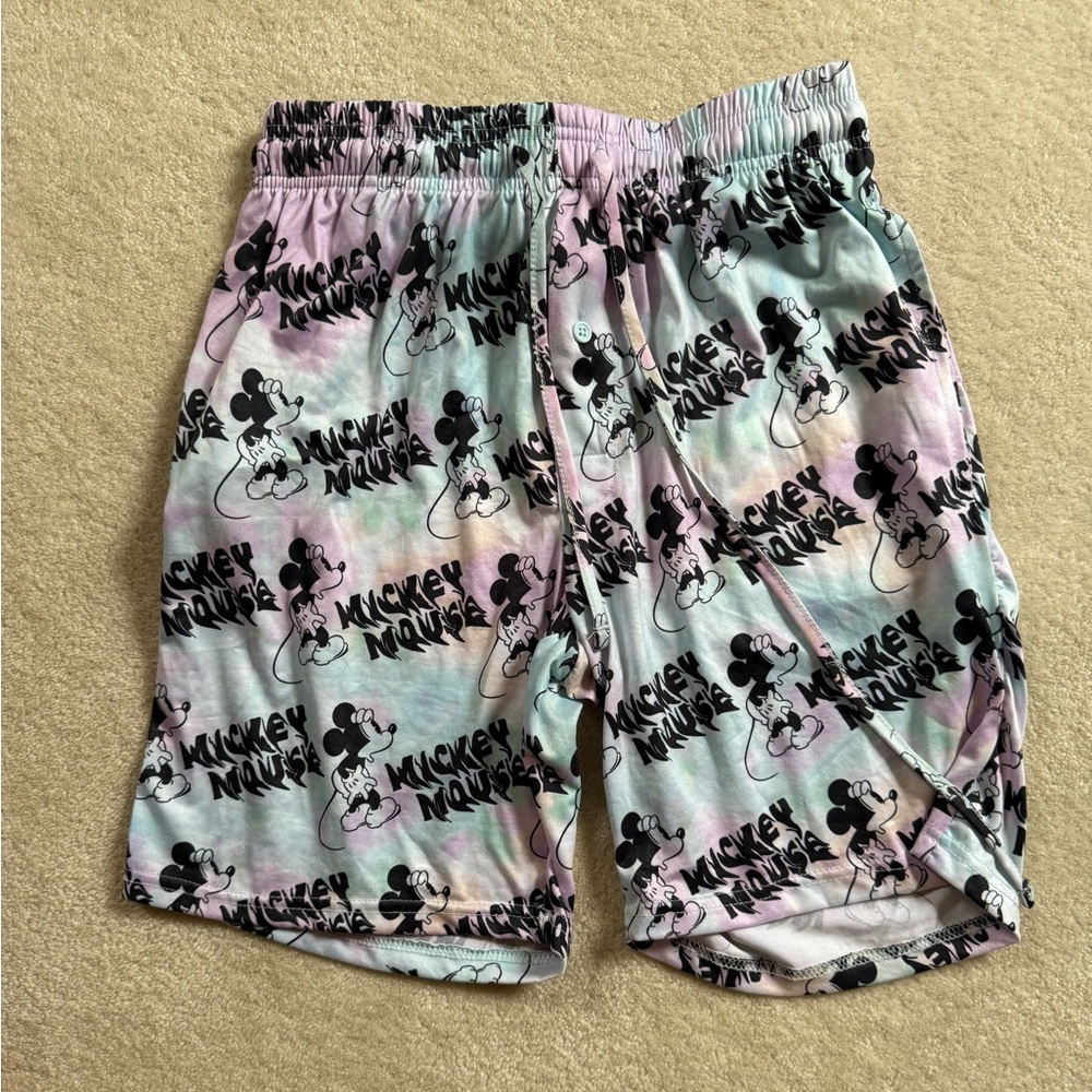 Men’s Lounge Jam Mickey Mouse Pajama Shorts Size S